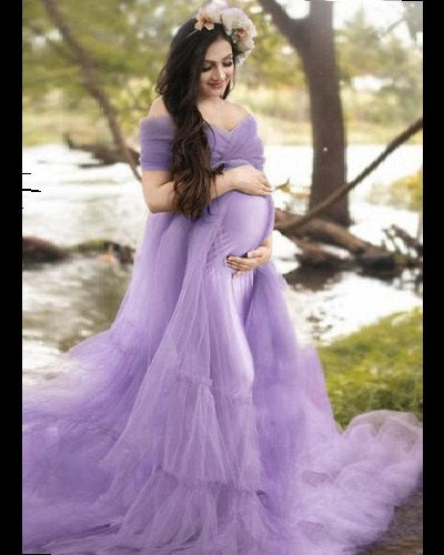Maternity Dresses Floral Lace Maternity Dresses For Photo Shoot Off  Shoulder Pregnant Baby Shower Long Dress Maxi Gown Pregnancy Photography  Dress T230523 From Babiq03, $7.26 | DHgate.Com